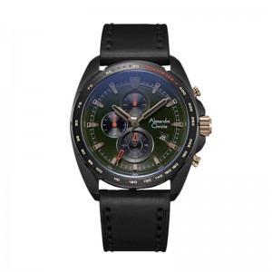 Alexandre Christie AC 6652 Black Green MCLGBGN